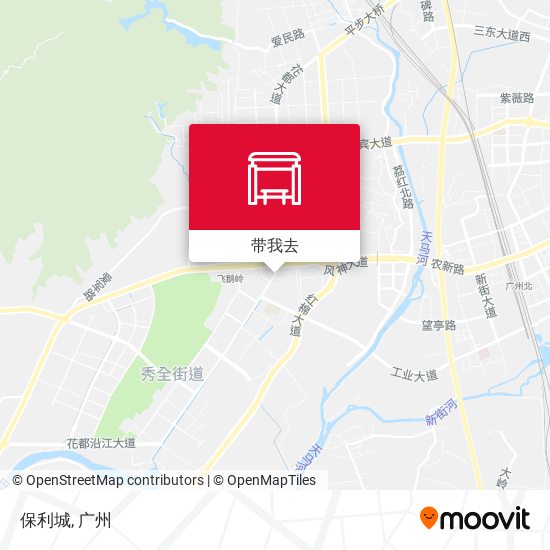 保利城地图