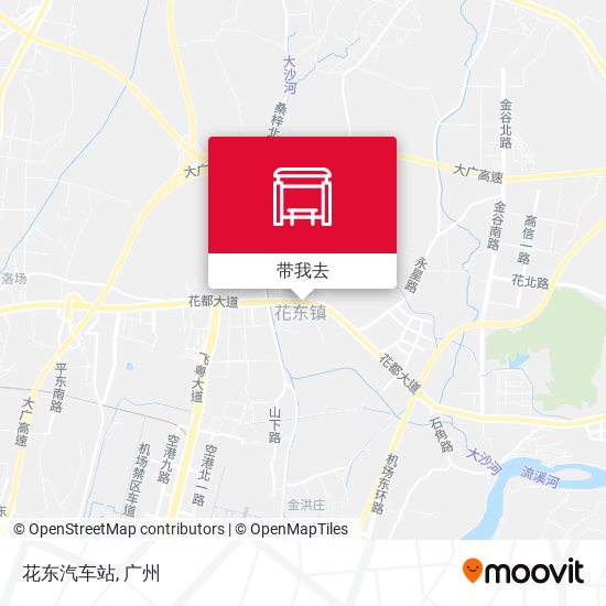 花东汽车站地图