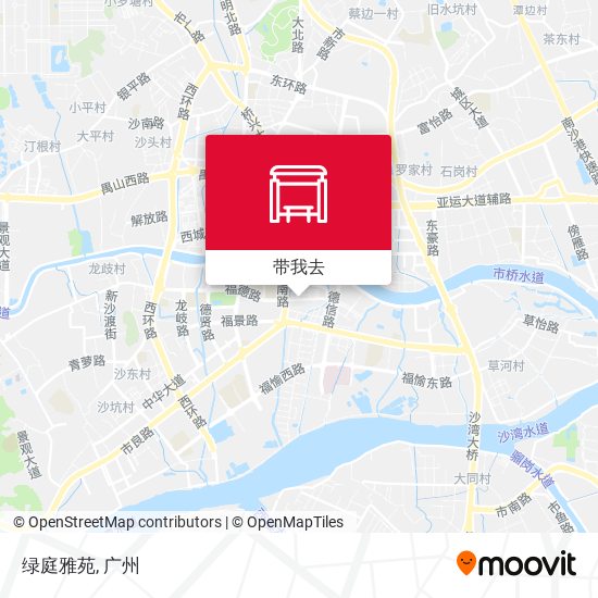 绿庭雅苑地图