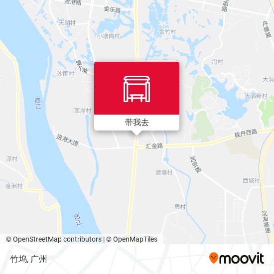 竹坞地图