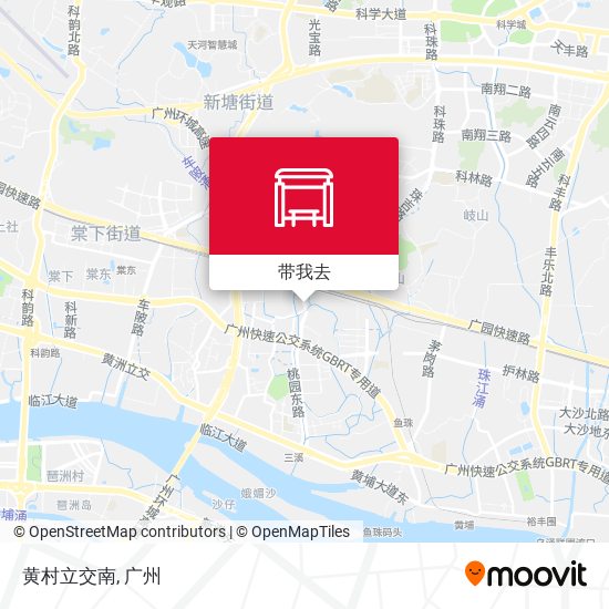黄村立交南地图