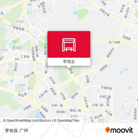 萝格路地图