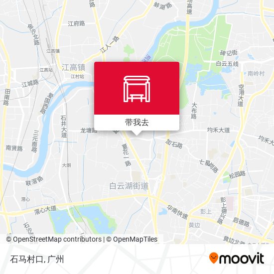 石马村口地图