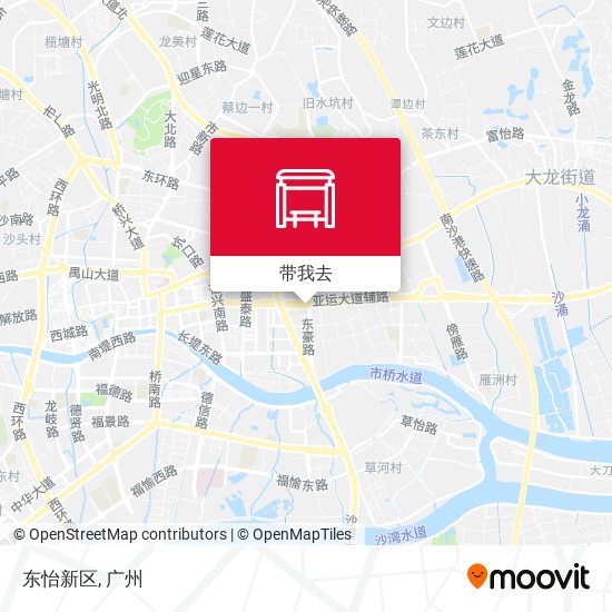 东怡新区地图