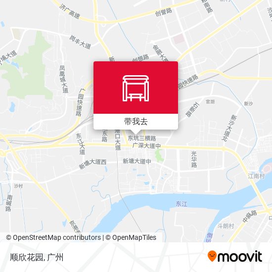 顺欣花园地图
