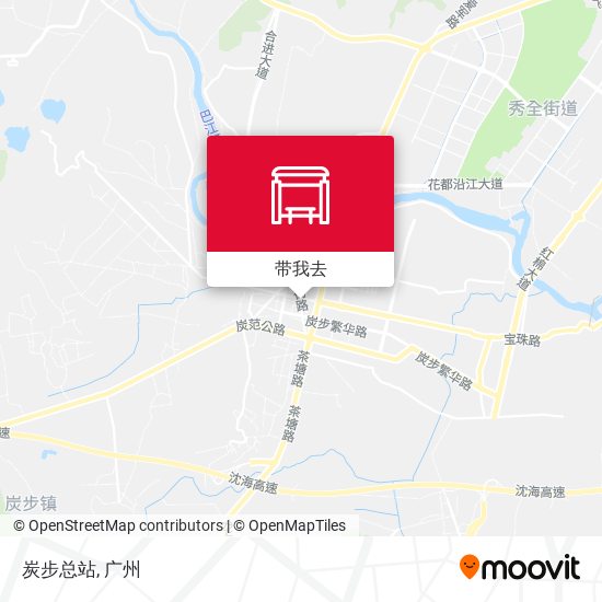 炭步总站地图