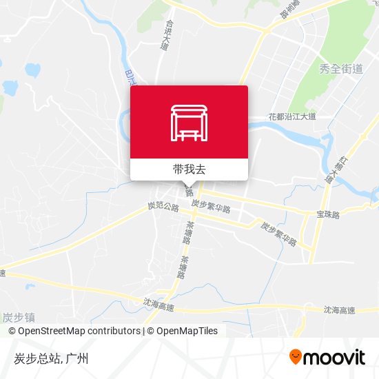 炭步总站地图