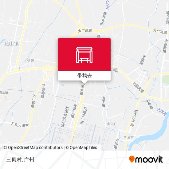 三凤村地图
