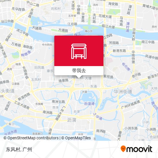 东风村地图