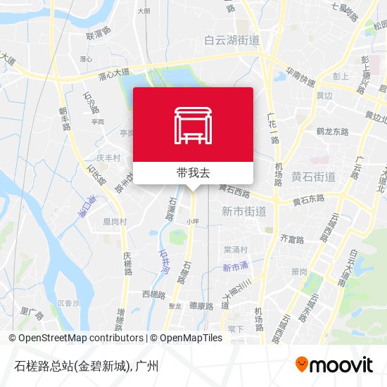 石槎路总站(金碧新城)地图