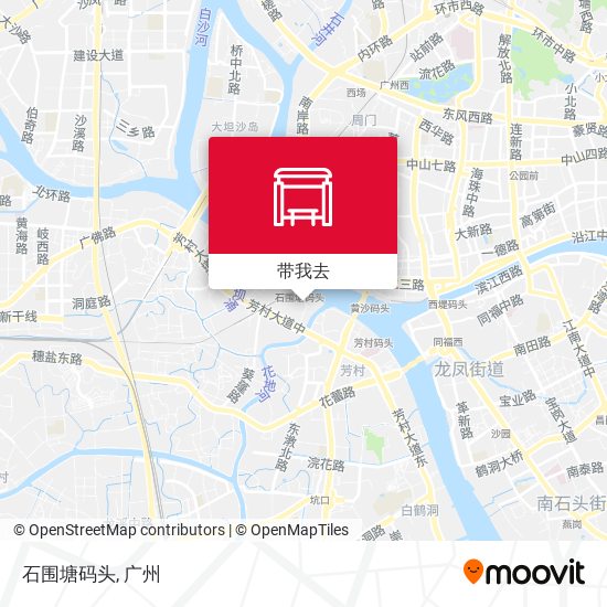 石围塘码头地图