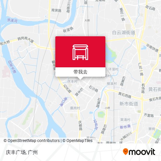 庆丰广场地图