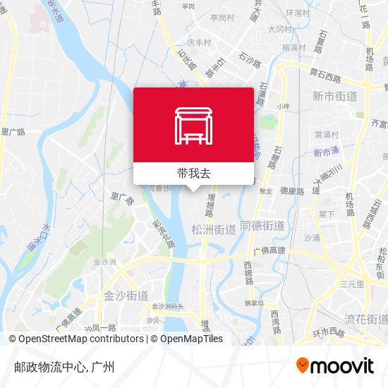 邮政物流中心地图