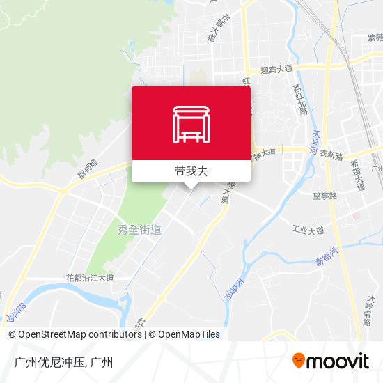 广州优尼冲压地图