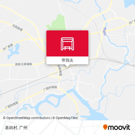 基岗村地图