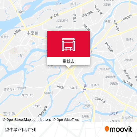 望牛墩路口地图