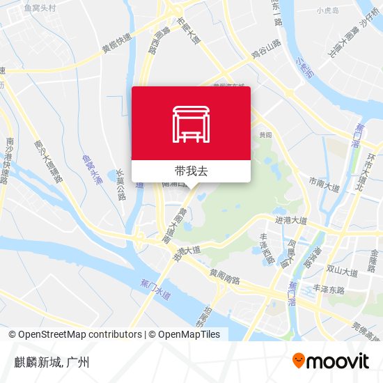 麒麟新城地图