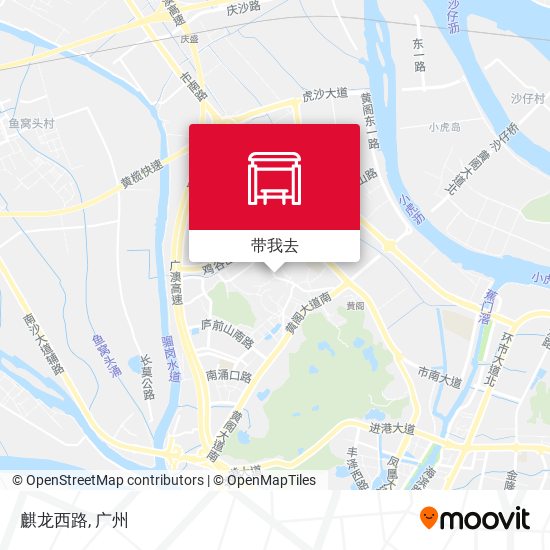 麒龙西路地图
