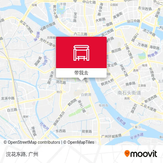 浣花东路地图