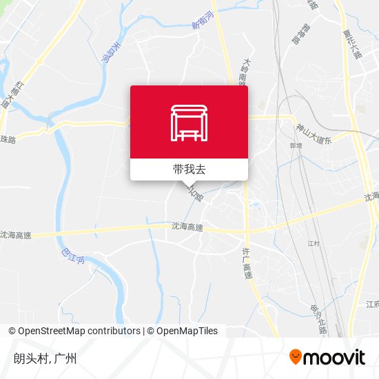 朗头村地图