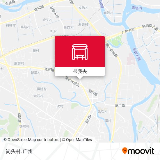 岗头村地图