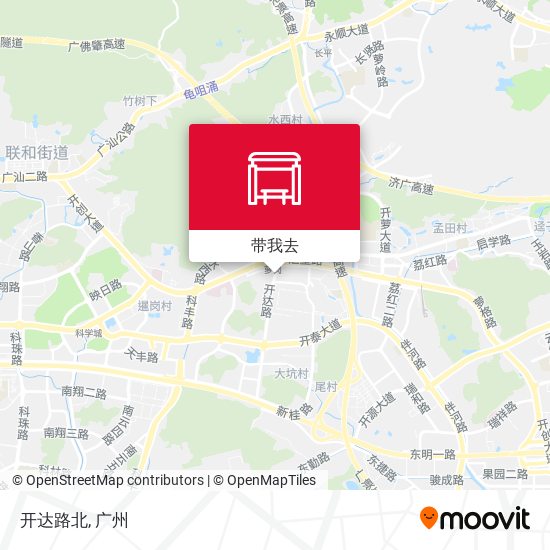 开达路北地图