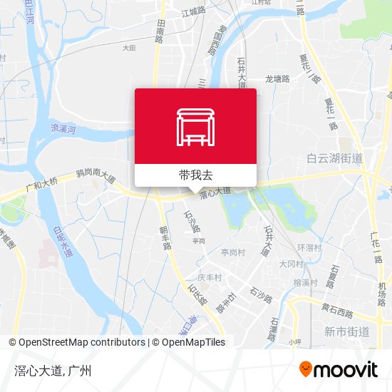 滘心大道地图