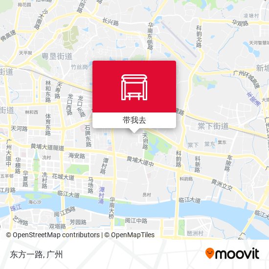 东方一路地图