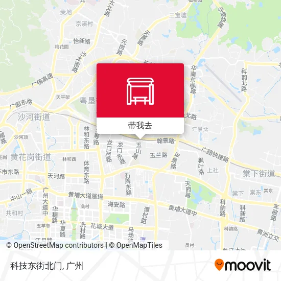 科技东街北门地图