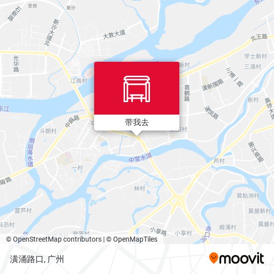 潢涌路口地图