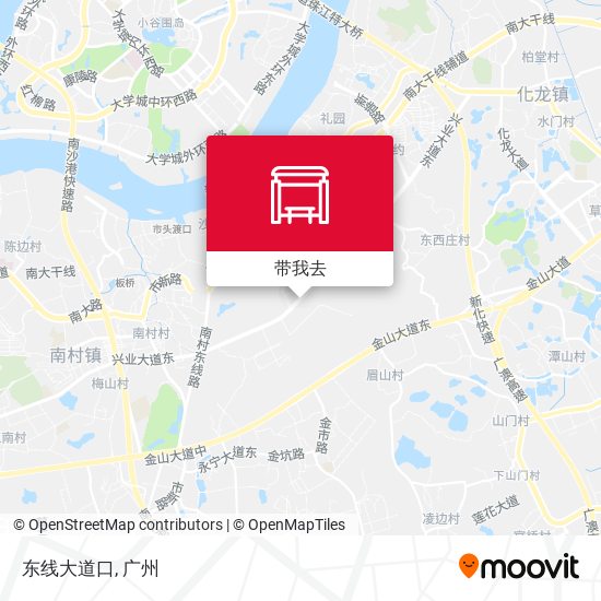 东线大道口地图