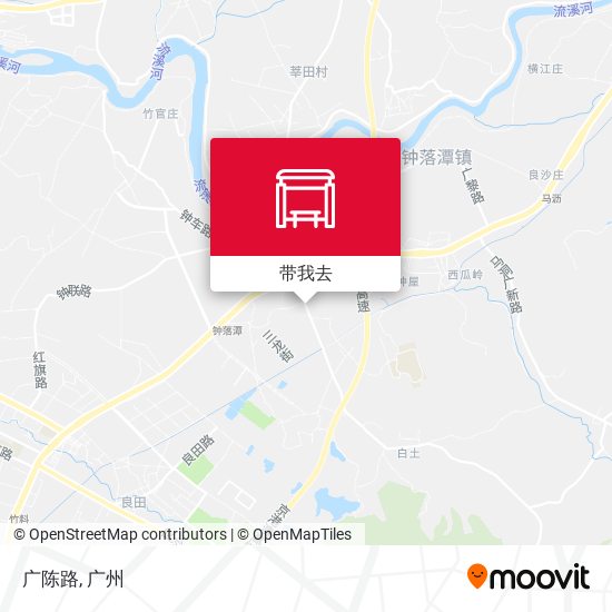 广陈路地图