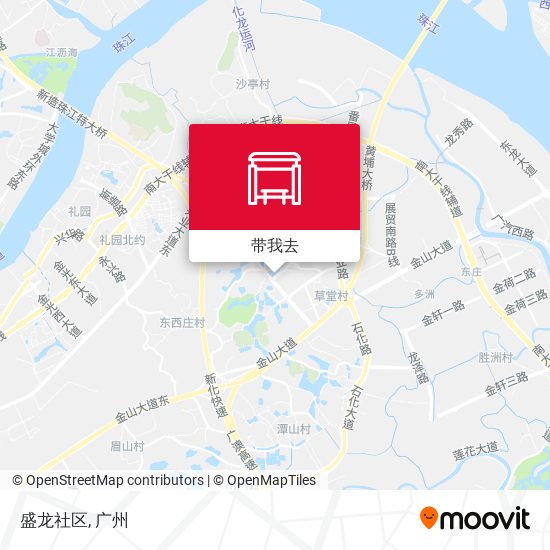 盛龙社区地图