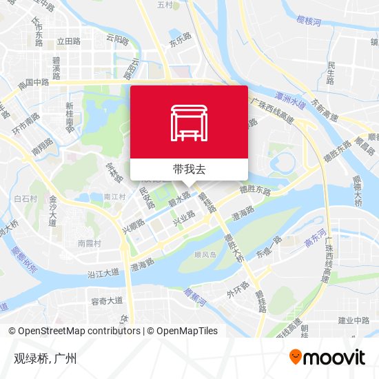 观绿桥地图