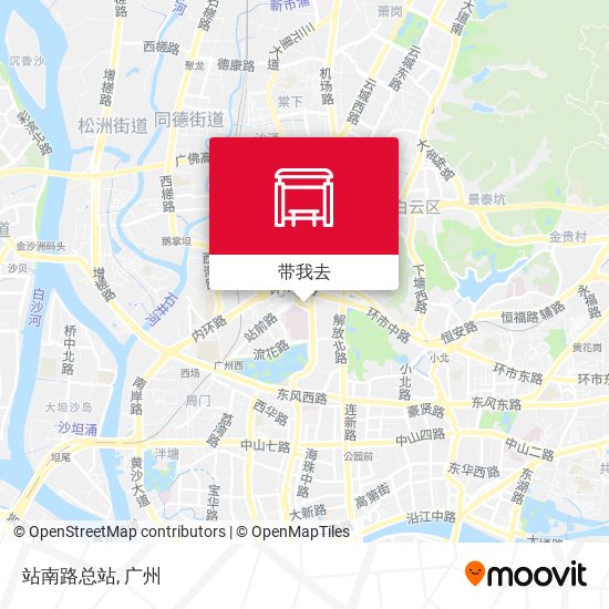 站南路总站地图