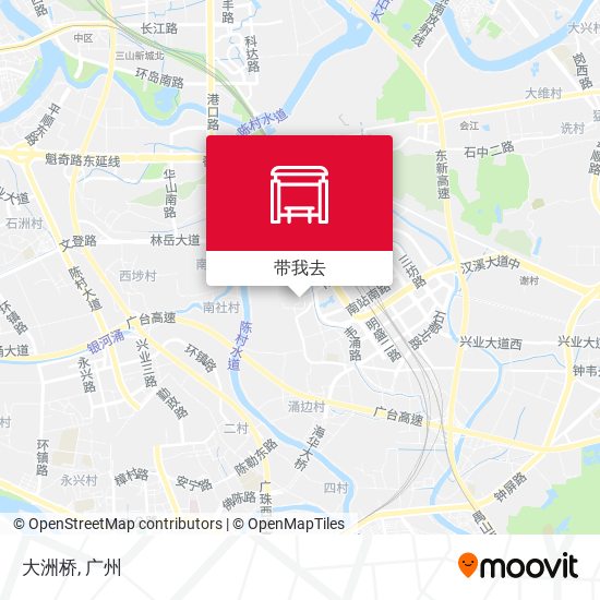 大洲桥地图