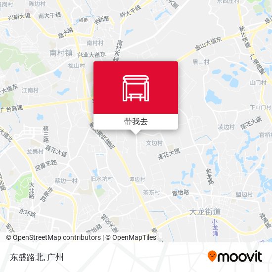 东盛路北地图