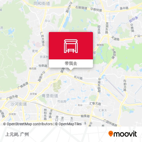 上元岗地图