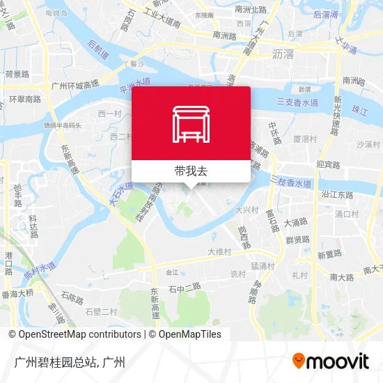 广州碧桂园总站地图