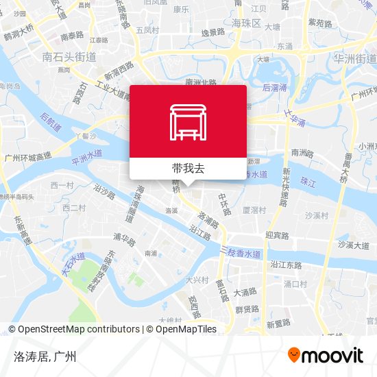 洛涛居地图