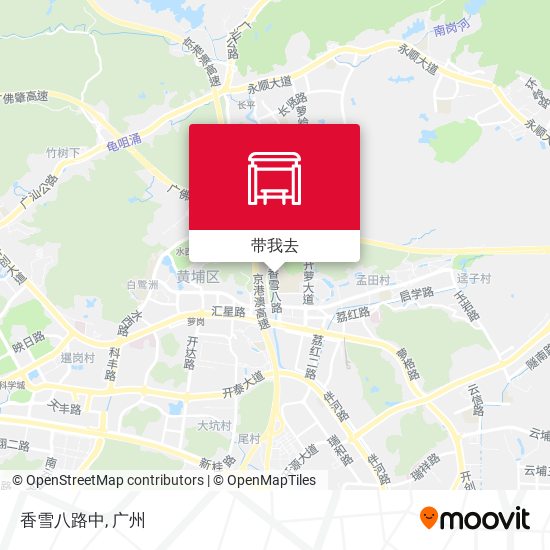 香雪八路中地图