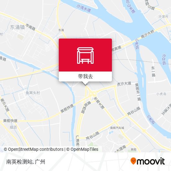 南英检测站地图