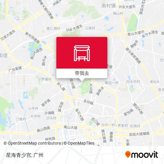 星海青少宫地图