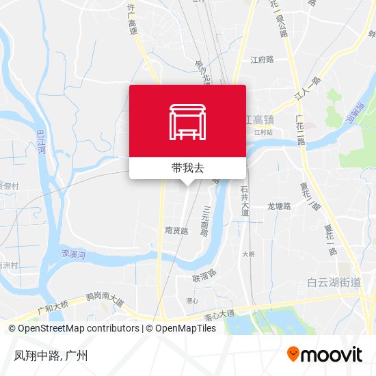 凤翔中路地图