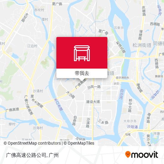 广佛高速公路公司地图