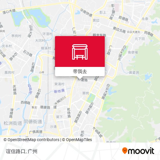 谊信路口地图