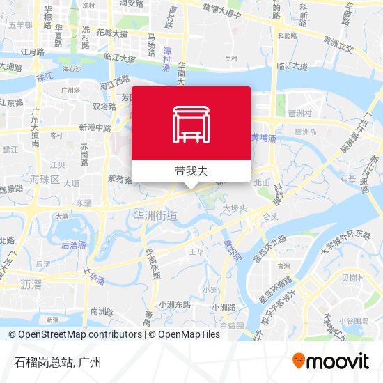 石榴岗总站地图