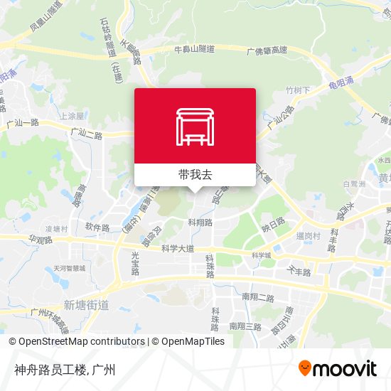 神舟路员工楼地图