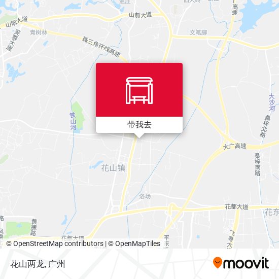 花山两龙地图