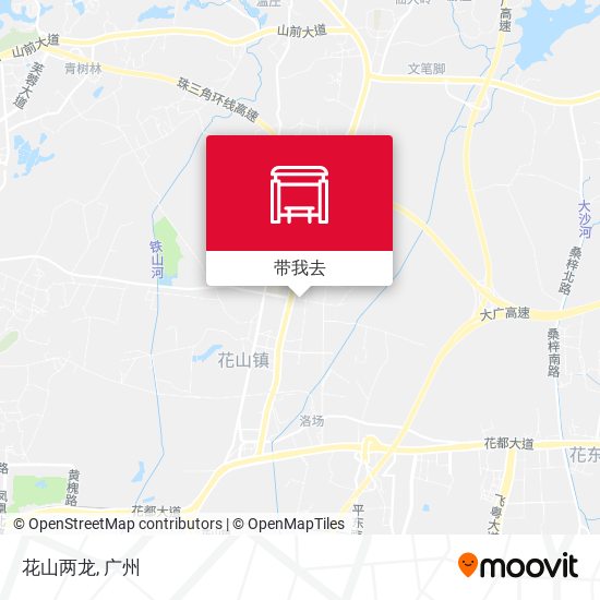 花山两龙地图